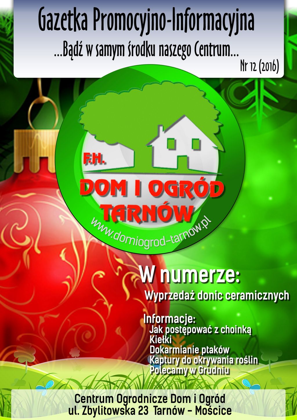 Gazetka Promocyjno-Informacyjna - 12/2016